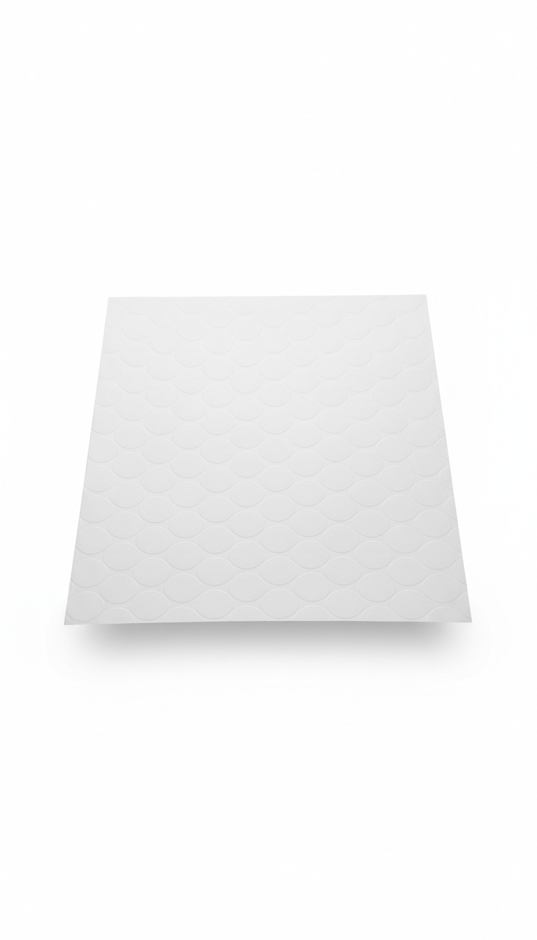 Pure White customizable drawer liner sheet